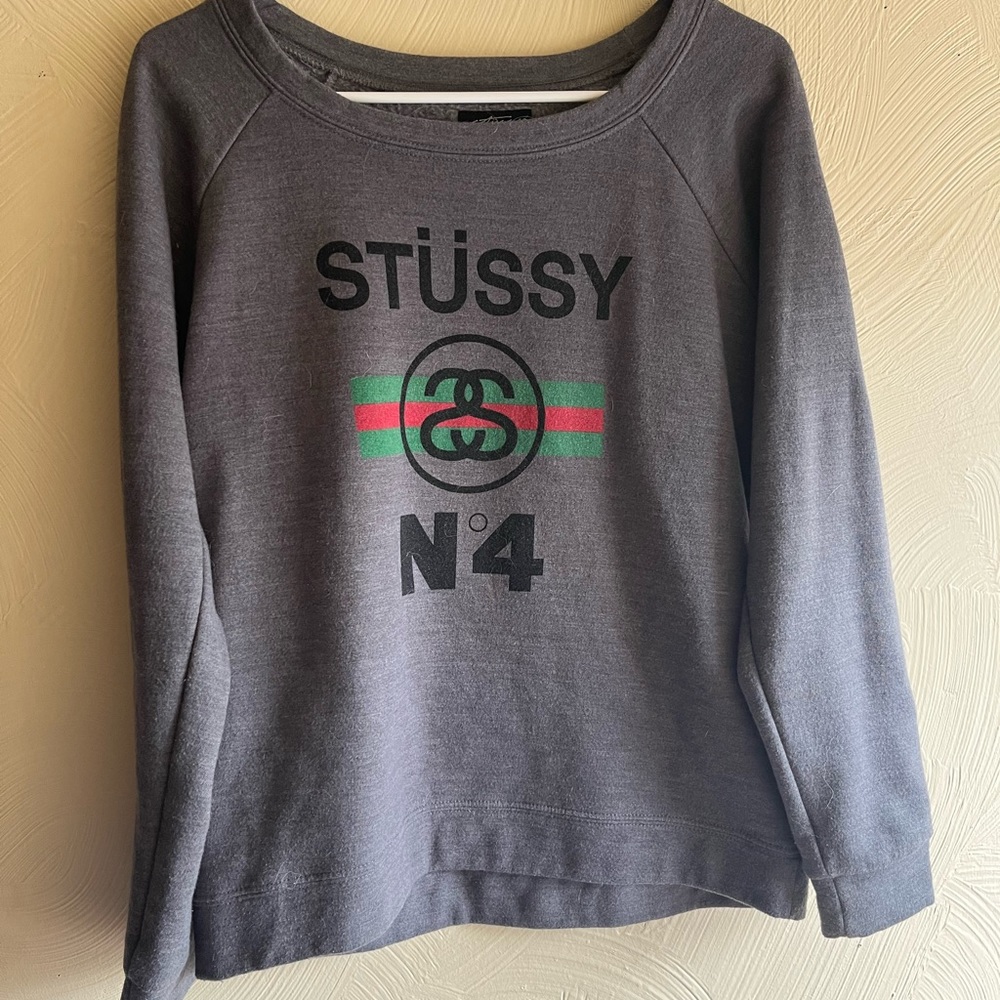 stüssy x gucci sweatshirt